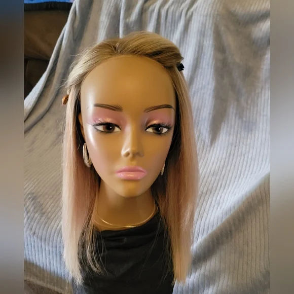 Blonde HUMAN Hair Wig by Uniwigs - Picture 5 of 16